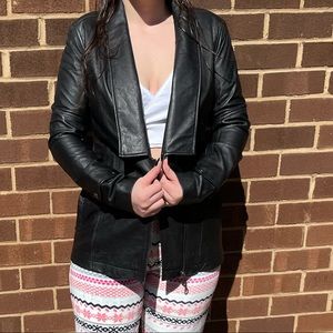 Vintage DKNY leather Jacket